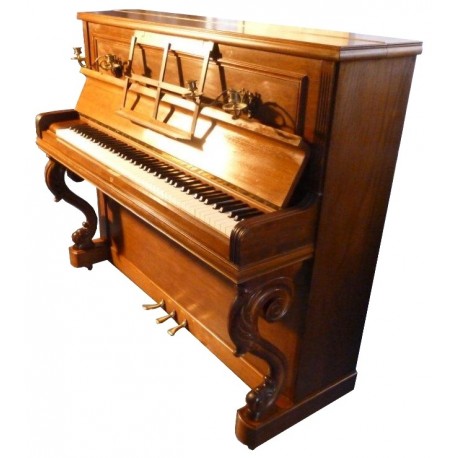 Piano Droit RAMEAU Antibes 112cm Noyer satiné 