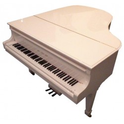 PIANO A QUEUE WILH.STEINBERG P 165 Blanc Brillant