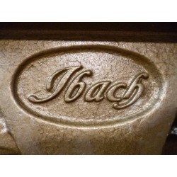 Piano Droit IBACH Mod B 110cm Acajou brillant