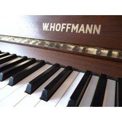 Piano Droit W.HOFFMANN H 114 Noyer satiné Made in Langlaü