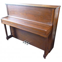 Piano Droit W.HOFFMANN H 114 Noyer satiné Made in Langlaü