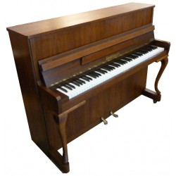 Piano Droit ZIMMERMANN 111 V Chippendale Noyer satiné