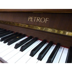 Piano Droit PETROF 118P1 Noyer satiné