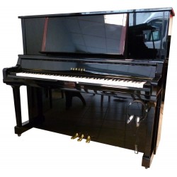 Piano Droit YAMAHA YU5 silent KORG 131cm Noir brillant 