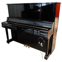 Piano Droit YAMAHA YU5 silent KORG 131cm Noir brillant 