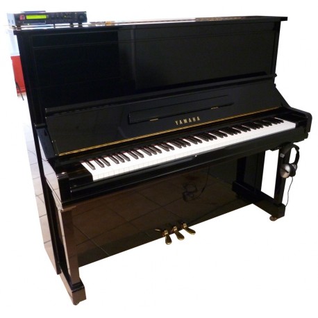 Piano Droit YAMAHA YU3 SXG SILENT DISKLAVIER 131 cm Noir brillant