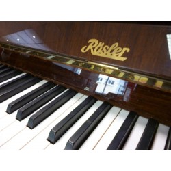 Piano droit RÖSLER 108 Moderne Noyer brillant