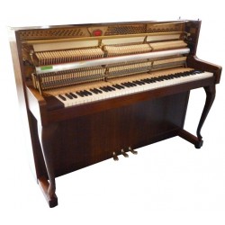 Piano Droit SCHIMMEL 110 Chippendale bois satiné