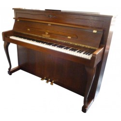 Piano Droit SCHIMMEL 110 Chippendale bois satiné