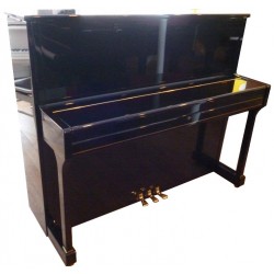 Piano Droit SAUTER 122 Domino Noir poli mécanique Renner R²