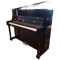 Piano Droit SAUTER 122 Domino Noir poli mécanique Renner R²