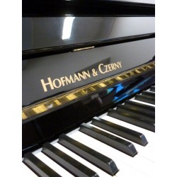 Piano Droit HOFMANN & CZERNY 108M Noir brillant