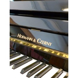 Piano Droit HOFMANN & CZERNY 108M Noir brillant