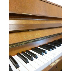 Piano Droit C.SAUTER 108 Noyer Satiné