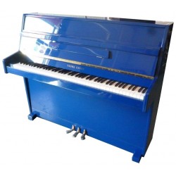 Piano Droit YOUNG-CHANG U-109 Bleu roi poli