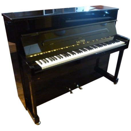 PIANO DROIT SAUTER Carus 114 Noir Poli *RECENT*