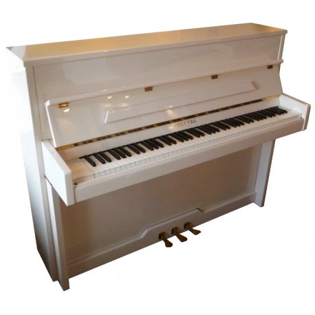 Piano Droit PLEYEL Esprit 115 Blanc brillant