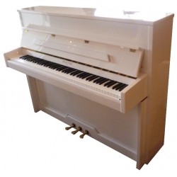 Piano Droit PLEYEL Esprit 115 Blanc brillant