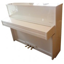 Piano Droit PLEYEL Esprit 115 Blanc brillant