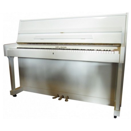 PIANO DROIT HEILMANN UP 108  blanc brillant