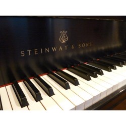 PIANO A QUEUE STEINWAY & SONS modèle B 211cm noir MAT ***récent***