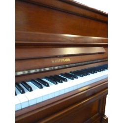 Piano Droit W.HOFFMANN 120 Romantique Merisier satiné