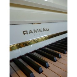 Piano Droit RAMEAU Lozère 116 Blanc poli méc. Renner