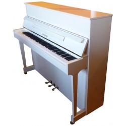 Piano Droit RAMEAU Lozère 116 Blanc poli méc. Renner