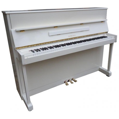 Piano Droit YAMAHA LU201C 114cm Blanc brillant