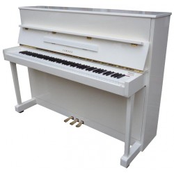 Piano Droit YAMAHA LU201C 114cm Blanc brillant