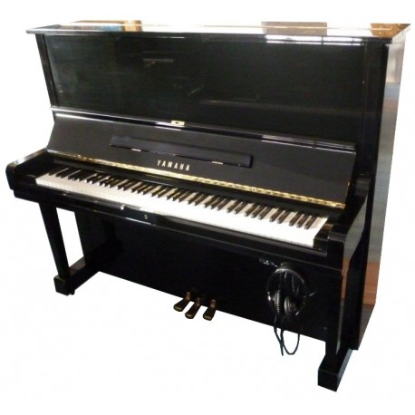 Piano Droit YAMAHA U3 Silent Noir brillant 131cm