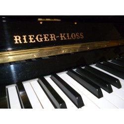 Piano Droit Rieger-Kloss 120 Noir Brillant