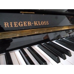 Piano Droit Rieger-Kloss 120 Noir Brillant