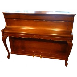 Piano Droit SCHIMMEL 112 Chippendale avec 2 lampes