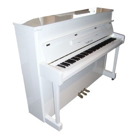 PIANO DROIT YAMAHA b2 113cm Blanc brillant PRIX NOUS CONSULTER