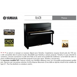 PIANO DROIT YAMAHA b3 121cm Blanc Brillant