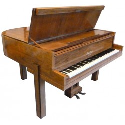 PIANO A QUEUE PLEYEL Art Déco 148cm Noyer satiné