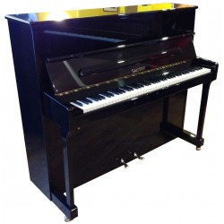 Piano Droit SAUTER 122 Carus Noir Poli *RECENT*