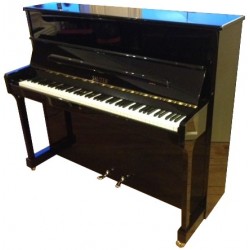 Piano Droit SAUTER 122 Carus Noir Poli *RECENT*