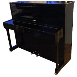 Piano Droit SAUTER 122 Carus Noir Poli *RECENT*