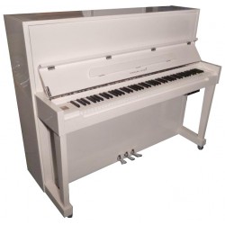 PIANO DROIT Hermann Jacobi H118 Dream Blanc brillant