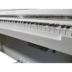 PIANO DROIT Hermann Jacobi H118 Dream Blanc brillant