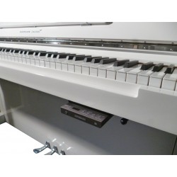 PIANO DROIT Hermann Jacobi H118 Dream Blanc brillant