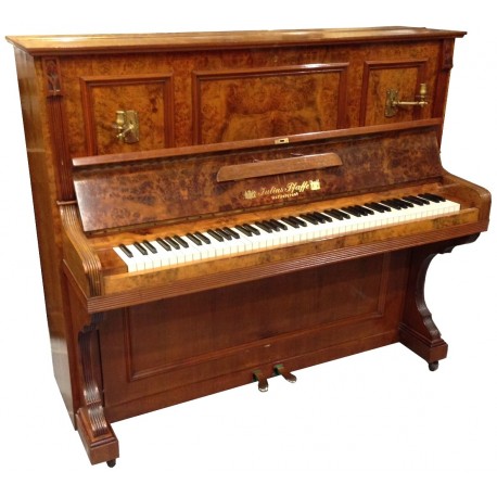 Piano Droit JULIUS PFAFFE bois marqueté 127cm