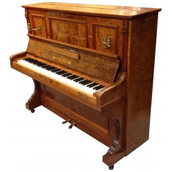 Piano Droit JULIUS PFAFFE bois marqueté 127cm