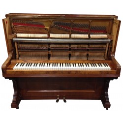 Piano Droit JULIUS PFAFFE bois marqueté 127cm