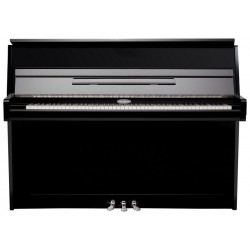 PIANO DROIT KEMBLE K109 Noir brillant et chrome