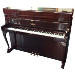 Piano Droit SCHIMMEL 112 Chippendale avec 2 lampes