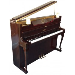 Piano Droit SCHIMMEL 112 Chippendale avec 2 lampes