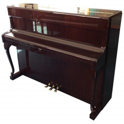 Piano Droit SCHIMMEL 112 Chippendale avec 2 lampes